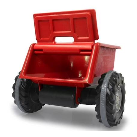 Remorque tracteurs à pédales Power Drag rouge - Jamara - 460760 - Mixte - Enfant - Matériaux mixtes - 67x51x38cm BLANC 1 - vertbaudet enfant 