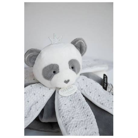 DOUDOU ET COMPAGNIE Attrape-rêve - Doudou Panda 26cm BLANC 2 - vertbaudet enfant 