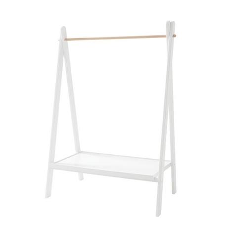 Portant décoratif Akka en bois BLANC 1 - vertbaudet enfant 