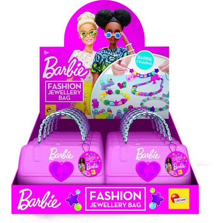 Kit bijoux - Barbie - Sac mode inspiré d'un grand couturier - LISCIANI ROSE 4 - vertbaudet enfant 