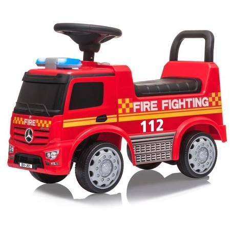 Voiture à pousser Mercedes-Benz Antos pompier pour enfant - Jamara Kids - Multicolore ROUGE 2 - vertbaudet enfant 