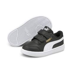 Chaussures-Chaussures garçon 23-38-Baskets enfant Puma Shuffle V - noir/blanc/doré