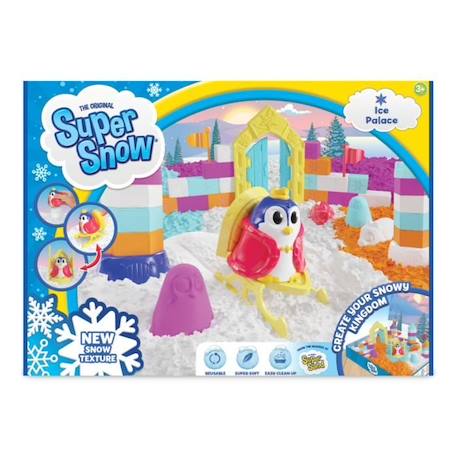 Super Snow Ice Palace - loisir créatif - sable à modeler - GOLIATH BLEU 3 - vertbaudet enfant 
