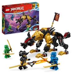 Jouet-Jeux d'imagination-LEGO® NINJAGO 71790 Le Chien de Combat Dragon Imperium, Jouet de Ninja avec Figurines de Monstre
