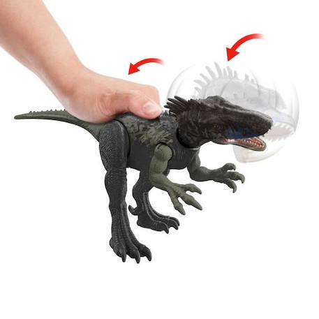 Figurine Dryptosaurus Sonore - Jurassic World - MATTEL - 26cm - Multicolore - Garçon - 4 Ans Et + VERT 4 - vertbaudet enfant 