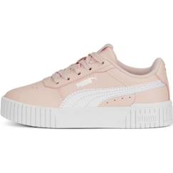 Chaussures-Baskets fille Puma Carina 2.0 PS - rose dust/puma silver