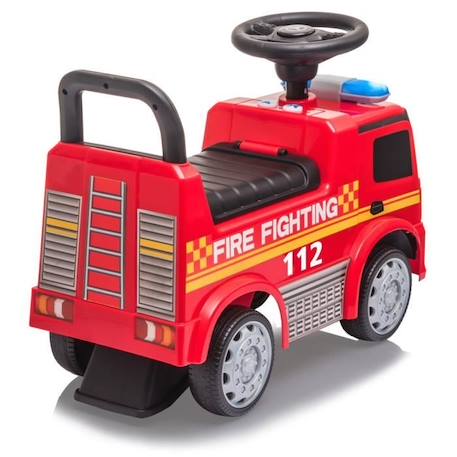 Voiture à pousser Mercedes-Benz Antos pompier pour enfant - Jamara Kids - Multicolore ROUGE 4 - vertbaudet enfant 