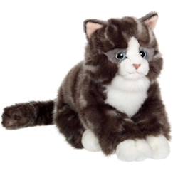 Peluche - Gipsy Toys - Chat mimiz - 28cm - Gris  - vertbaudet enfant