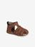 Chaussures premiers pas bébé scratchs lot beige+marine+marron 11 - vertbaudet enfant 
