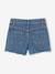 Short en jean fille bas effiloché stone 2 - vertbaudet enfant 