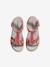 Sandales fantaisie pompons fille lot rose 4 - vertbaudet enfant 