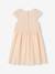 Robe cérémonie fille effet 2 en 1 haut en macramé ivoire+rose nude 13 - vertbaudet enfant 