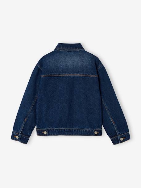 Veste en jean personnalisable fille bleu jean 5 - vertbaudet enfant 