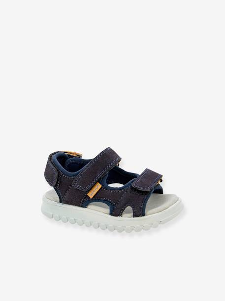 Sandales enfant Rolly Boy scratch marine 1 - vertbaudet enfant 