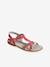 Sandales fantaisie pompons fille lot rose 1 - vertbaudet enfant 