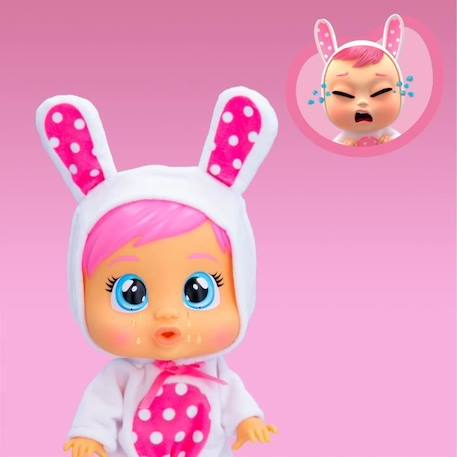 Poupon Cry Babies Lovin' Care - Coney - IMC TOYS - Mixte - Rose - 18 mois - 3 accessoires ROSE 3 - vertbaudet enfant 