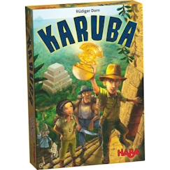 Jeu de stratégie HABA - Karuba - Pour enfants et adultes - Trouvez les trésors cachés dans la jungle  - vertbaudet enfant