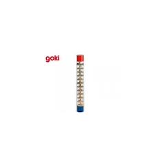 Jouet-Jeux d'imitation-GOKI Barre de pluie - L34xØ5,5cm - Billes en acier - Bois et plastique