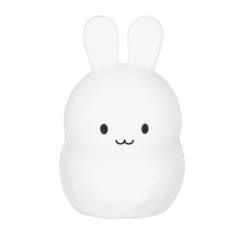 -Veilleuse Lapin - ULYSSE - Petite - Silicone - 3 modes - 8 couleurs