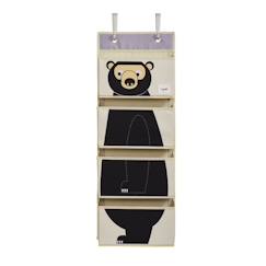 Chambre et rangement-Rangement-Bac, boite, panier de rangement-Rangement mural ours