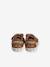Baskets scratchées bébé garçon en toile beige imprimé+brun 12 - vertbaudet enfant 
