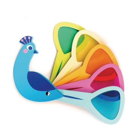 Jouet - Tender Toys - Paon Coloriage Attribut Junior - Couleurs Multiples - Mixte - 3 ans+ ROSE 2 - vertbaudet enfant 