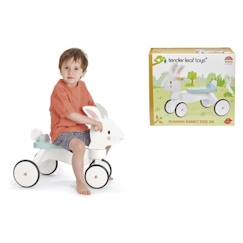 Jouet-Jeux de plein air-Tricycles, draisiennes et trottinettes-Draisienne à 4 Roues Junior Blanc - Tender Leaf Toys - Loopfiets