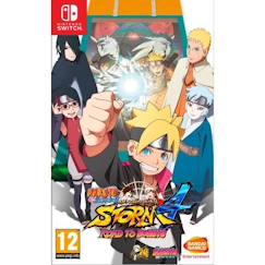 Jouet-Jeux vidéos et jeux d'arcade-Naruto Shippuden: Ultimate Ninja Storm 4 Road to Boruto Jeu Nintendo Switch