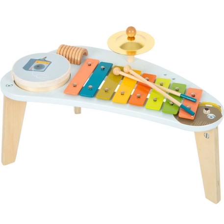 Jouet musical bébé - Table instrument musique en bois Janod
