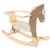 Cheval à bascule avec siège en bois - Small foot company - LEGLER - Blanc - Pour enfant dès 12 mois BLANC 1 - vertbaudet enfant 