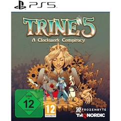 Jouet-Jeux vidéos et jeux d'arcade-Trine 5 A Clockwork Conspiracy - Jeu PS5