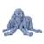 Peluche Lapin Richie bleu 28 cm - Happy Horse - Pour Enfant - Intérieur BLEU 2 - vertbaudet enfant 