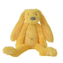 Peluche Lapin Richie jaune - HAPPY HORSE - 28 cm - Pour Enfant - Intérieur  - vertbaudet enfant