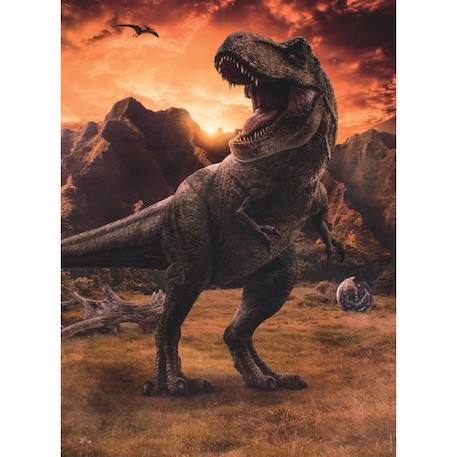 JURASSIC WORLD 3 - Puzzle 250 pièces - Le Tyrannosaurus rex - Nathan BLANC 2 - vertbaudet enfant 
