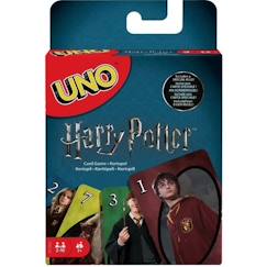 Jouet-Jeux de société-Jeu de cartes Uno Harry Potter de Mattel Games - Pour 2 à 10 joueurs dès 7 ans