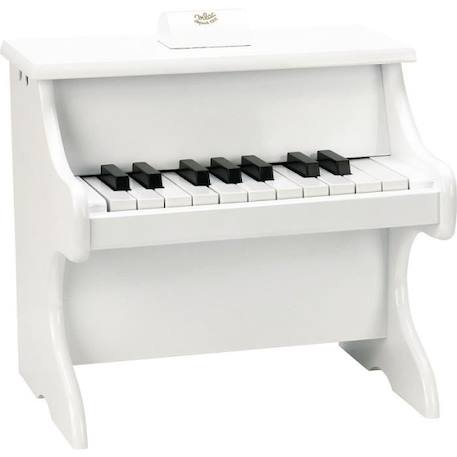 Piano blanc avec partitions - Vilac - VILAC - Jouet musical - Mixte - Enfant - 3 ans - Blanc BLANC 1 - vertbaudet enfant 
