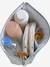 Trousse de toilette enfant en gaze de coton Babylone+bleu grisé+imprimé fleurs grenier+Lovely Leo 9 - vertbaudet enfant 