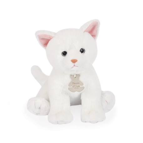 Peluche bébé chat Blanc - HISTOIRE D'OURS - Plush - Mixte - 0 mois - Naissance - Bébé BLANC 2 - vertbaudet enfant 