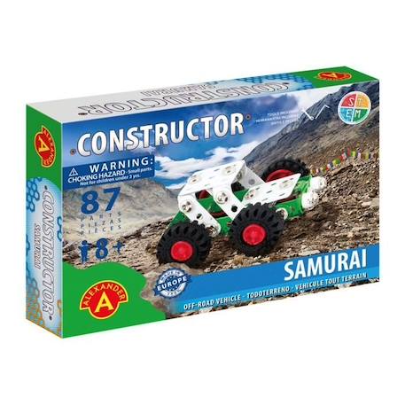 Constructor Samurai - Véhicule tout-terrain - ALEXANDER TOYS BLANC 2 - vertbaudet enfant 
