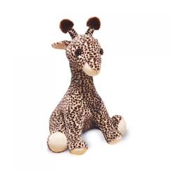 -Peluche Lisi la girafe naturelle XXL - Histoire d'Ours - Marron - 100 cm - Enfant - Intérieur