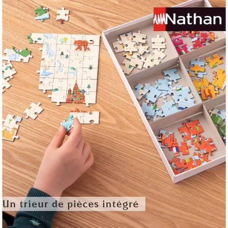 Nathan - Puzzle 250 pièces - Naruto à l'académie des ninjas JAUNE 4 - vertbaudet enfant 