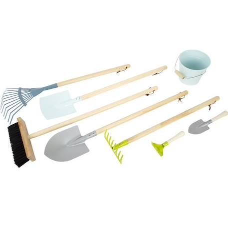 Set d'outils de jardin pour enfants - Small Foot - Grand Set - Multicolore - Mixte - 3 ans et plus BEIGE 4 - vertbaudet enfant 