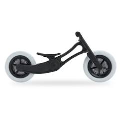Jouet-Jeux de plein air-Tricycles, draisiennes et trottinettes-Draisiennes-Draisienne Wishbone Recycled Edition noire 2 en 1 - WISHBONE DESIGN STUDIO