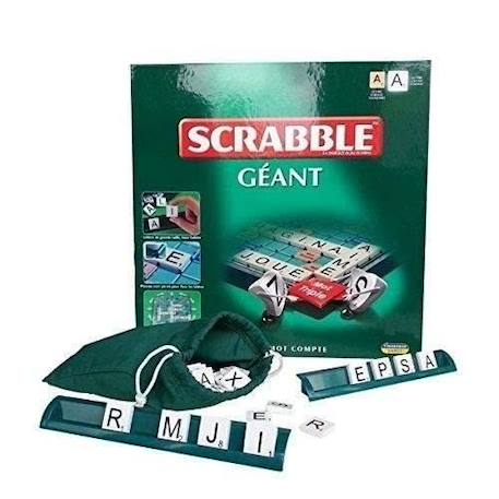 Scrabble Géant - Jeu de société - Mégableu BLANC 2 - vertbaudet enfant 