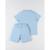 Pyjama 2 pièces court avec col chemise en jersey BLEU 3 - vertbaudet enfant 