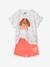 Pyjashort bicolore fille Pat’Patrouille® Blanc/corail 1 - vertbaudet enfant 