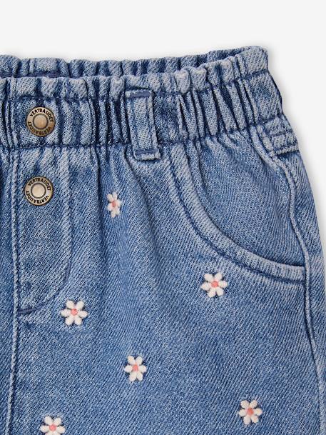 Short bébé en denim brodé double stone+stone 6 - vertbaudet enfant 