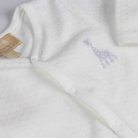 Pyjama bébé Sophie la Girafe® - TROIS KILOS SEPT - Ecru - Blanc - Bébé - Mixte BLANC 3 - vertbaudet enfant 