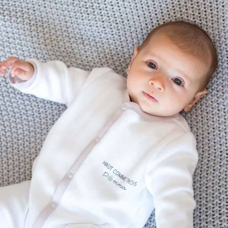 Pyjama bébé TROIS KILOS SEPT BLANC 2 - vertbaudet enfant 