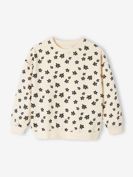 Ensemble sweat + legging fille écru 2 - vertbaudet enfant 